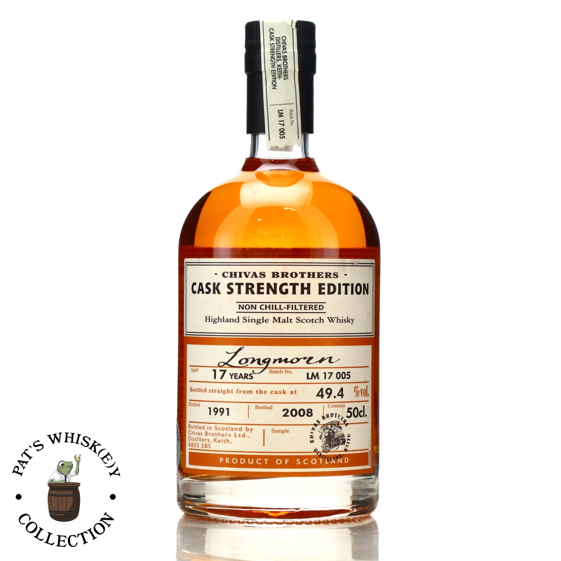 Longmorn 1991 Cask Strength 17 Year Old Batch #5