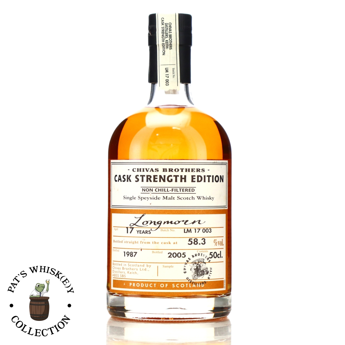 Longmorn 1987 Cask Strength 17 Year Old Batch #3