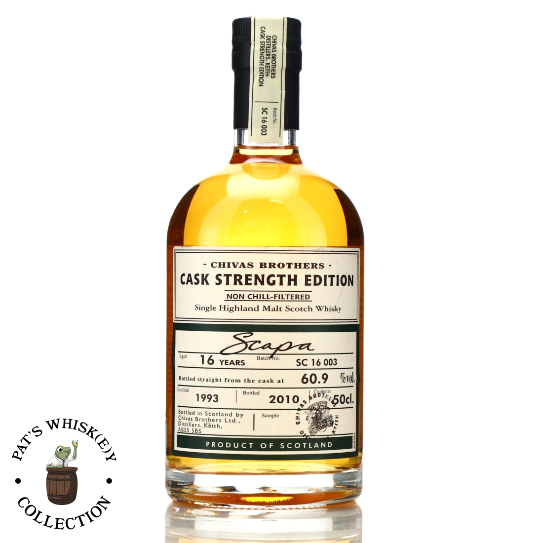 Scapa 1993 Cask Strength 16 Year Old Batch #3