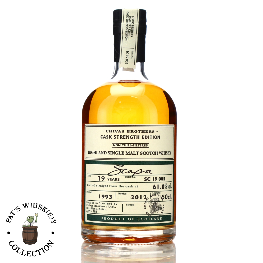 Scapa 1993 Cask Strength 19 Year Old Batch #5