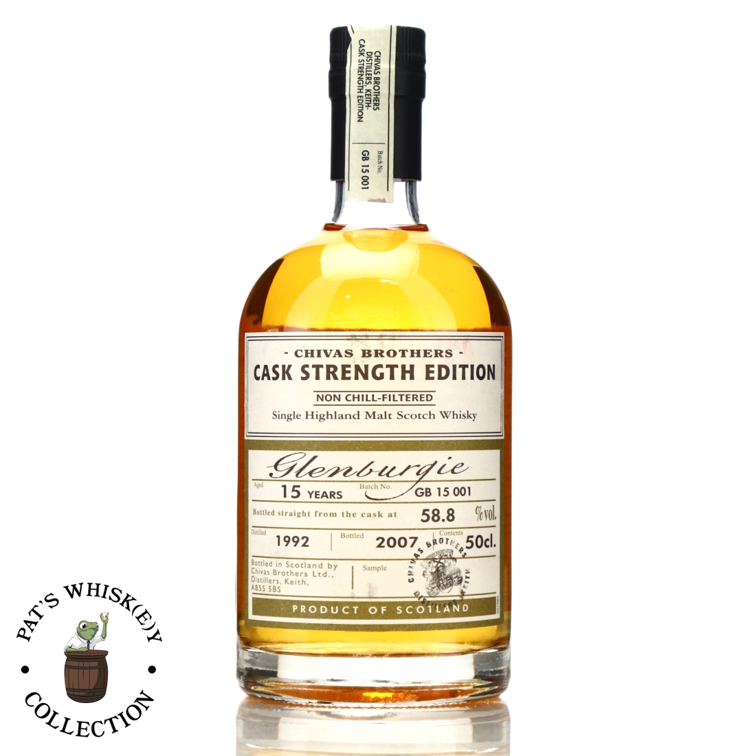 Glenburgie 1992 Cask Strength 15 Year Old Batch #1