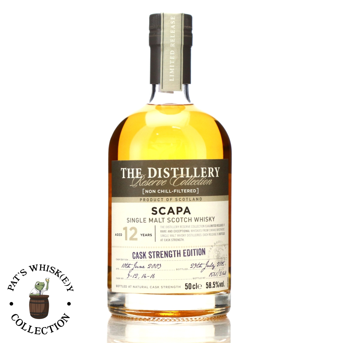Scapa 2003 Reserve Collection 12 Year Old / Cask Strength Edition