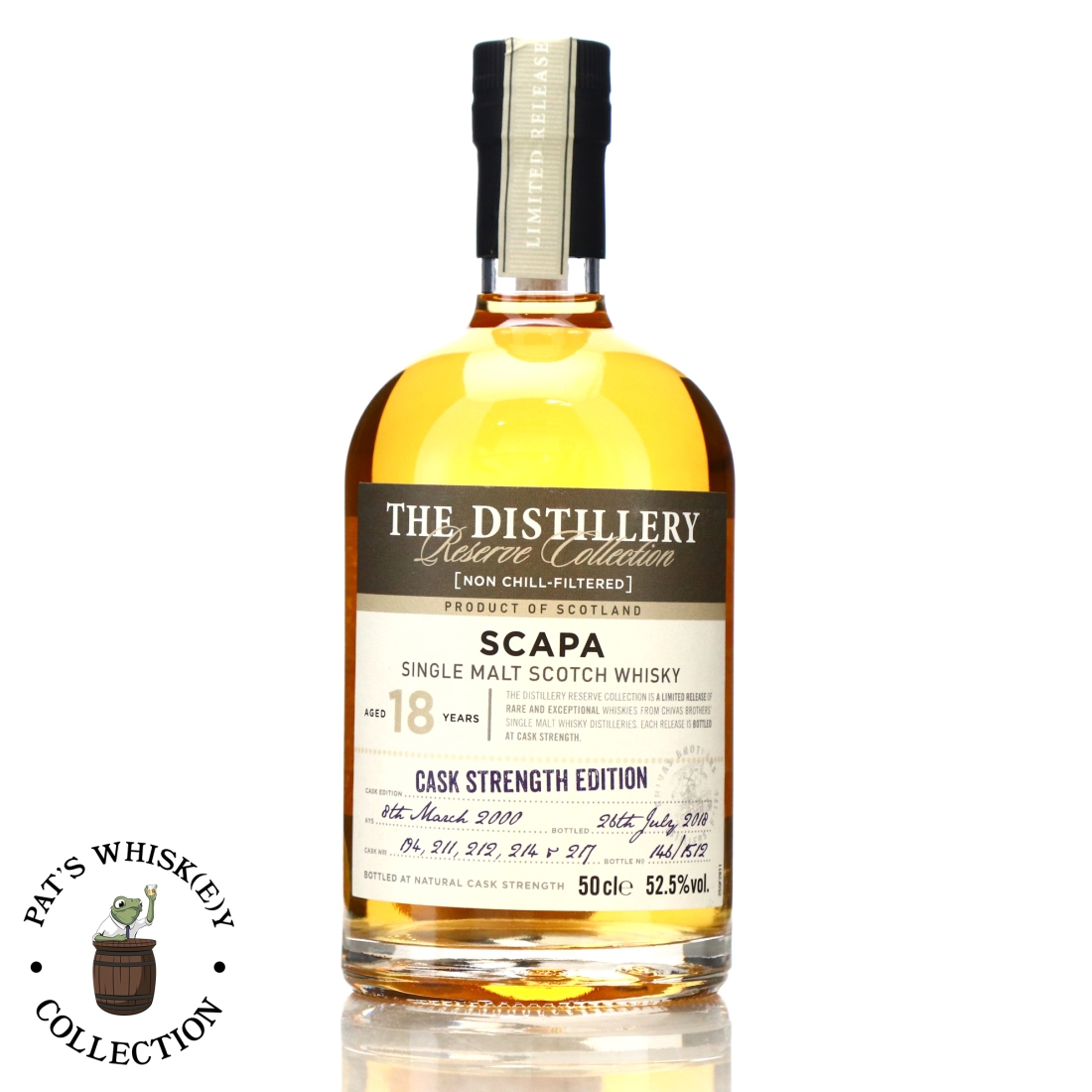 Scapa 2000 Reserve Collection 18 Year Old / Cask Strength Edition