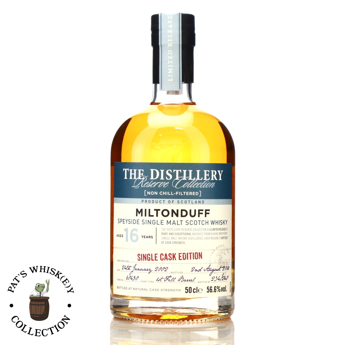 Miltonduff 2002 Reserve Collection 16 Year Old / Single Cask Edition