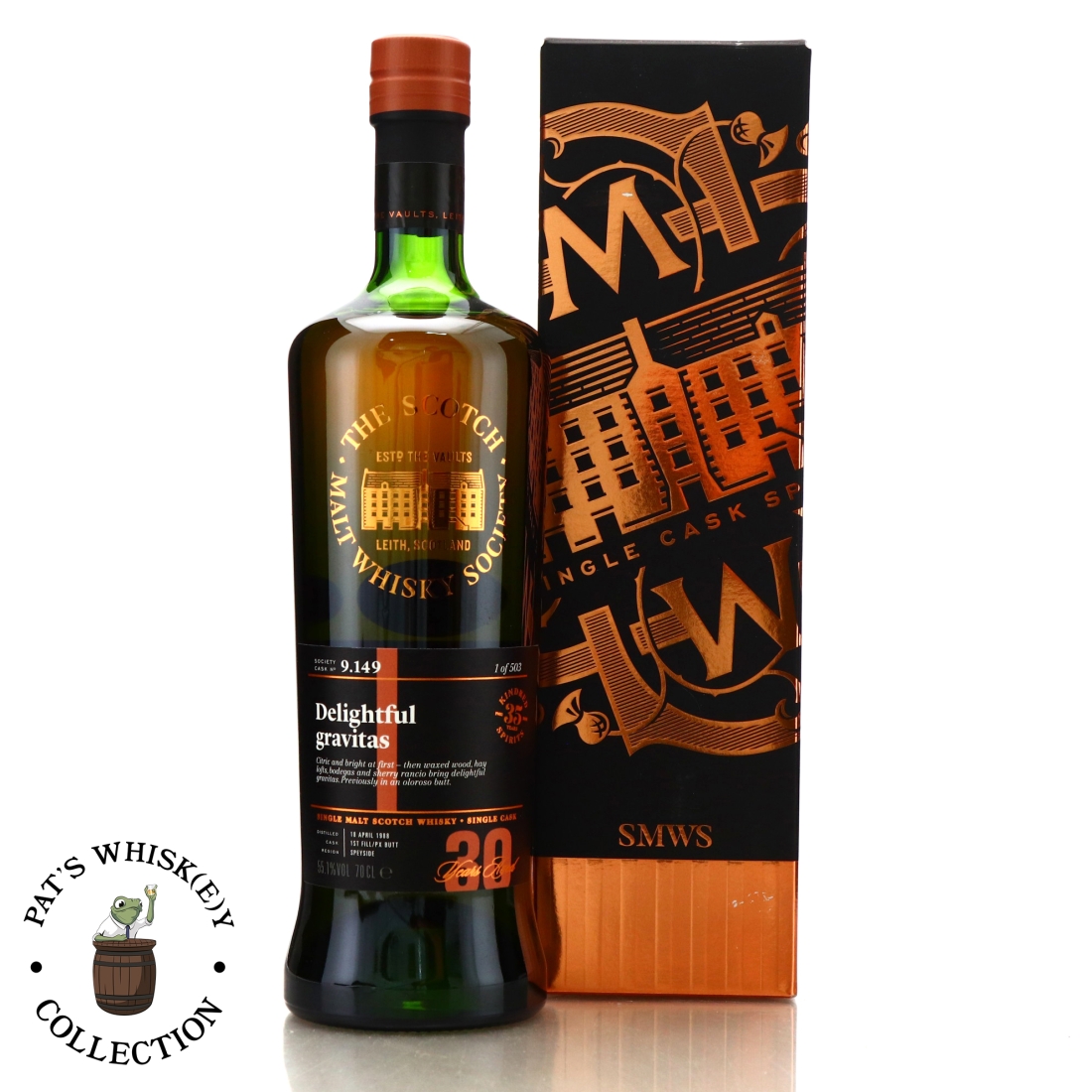 Glen Grant 1988 SMWS 30 Year Old 9.149 / 35th Anniversary