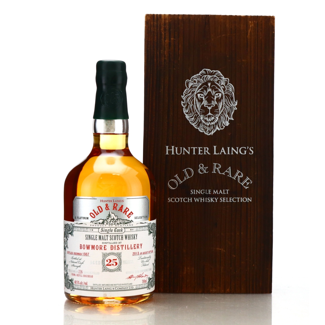 Bowmore 1987 Hunter Laing 25 Year Old / Old and Rare