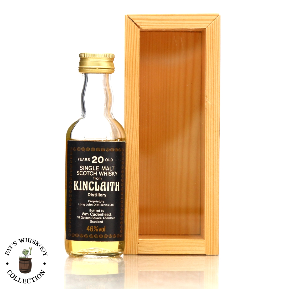 Kinclaith 20 Year Old Cadenhead's Miniature 1980s