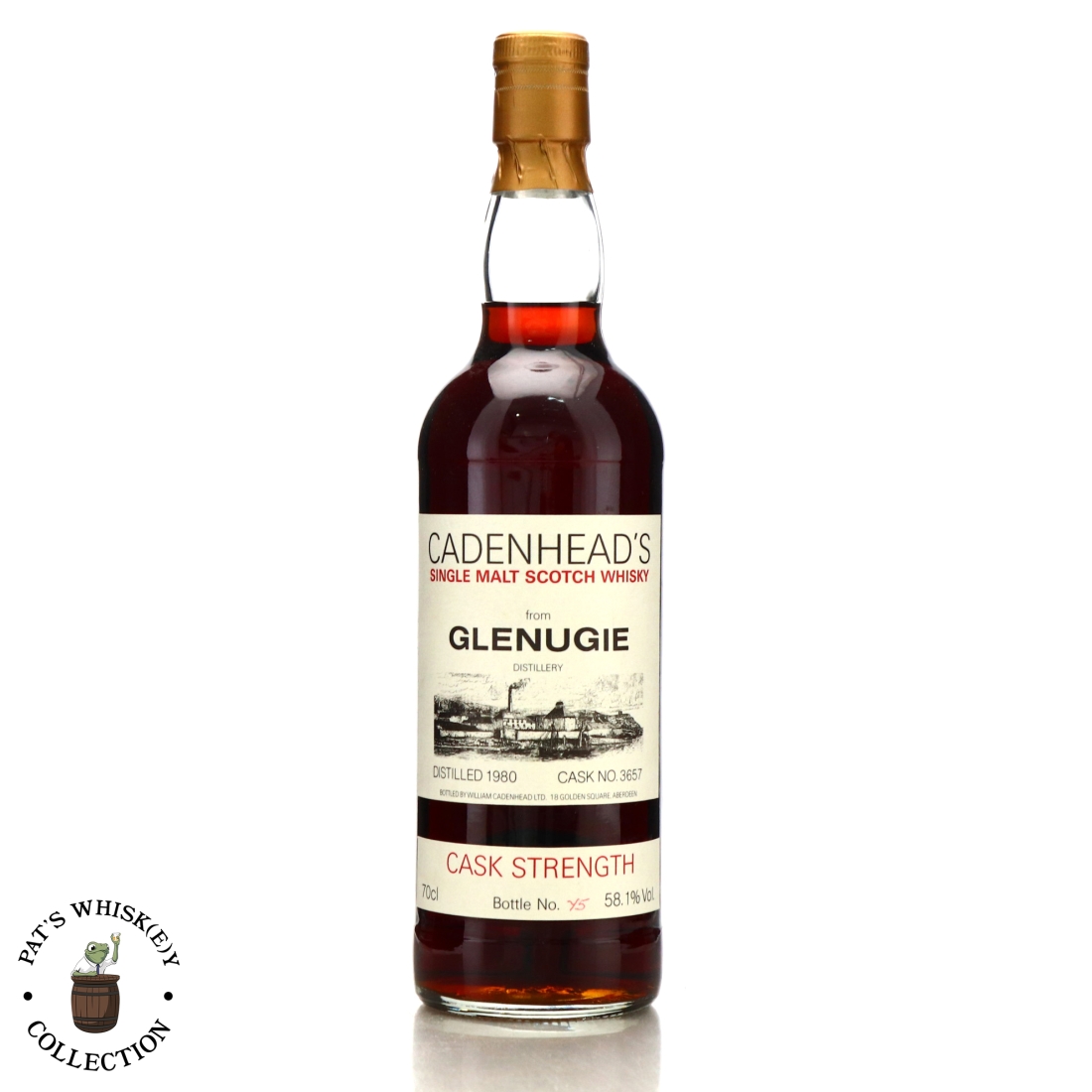 Glenugie 1980 Cadenhead's Single Cask #3657