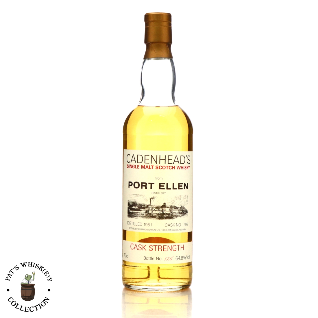 Port Ellen 1981 Cadenhead's Single Cask #1293