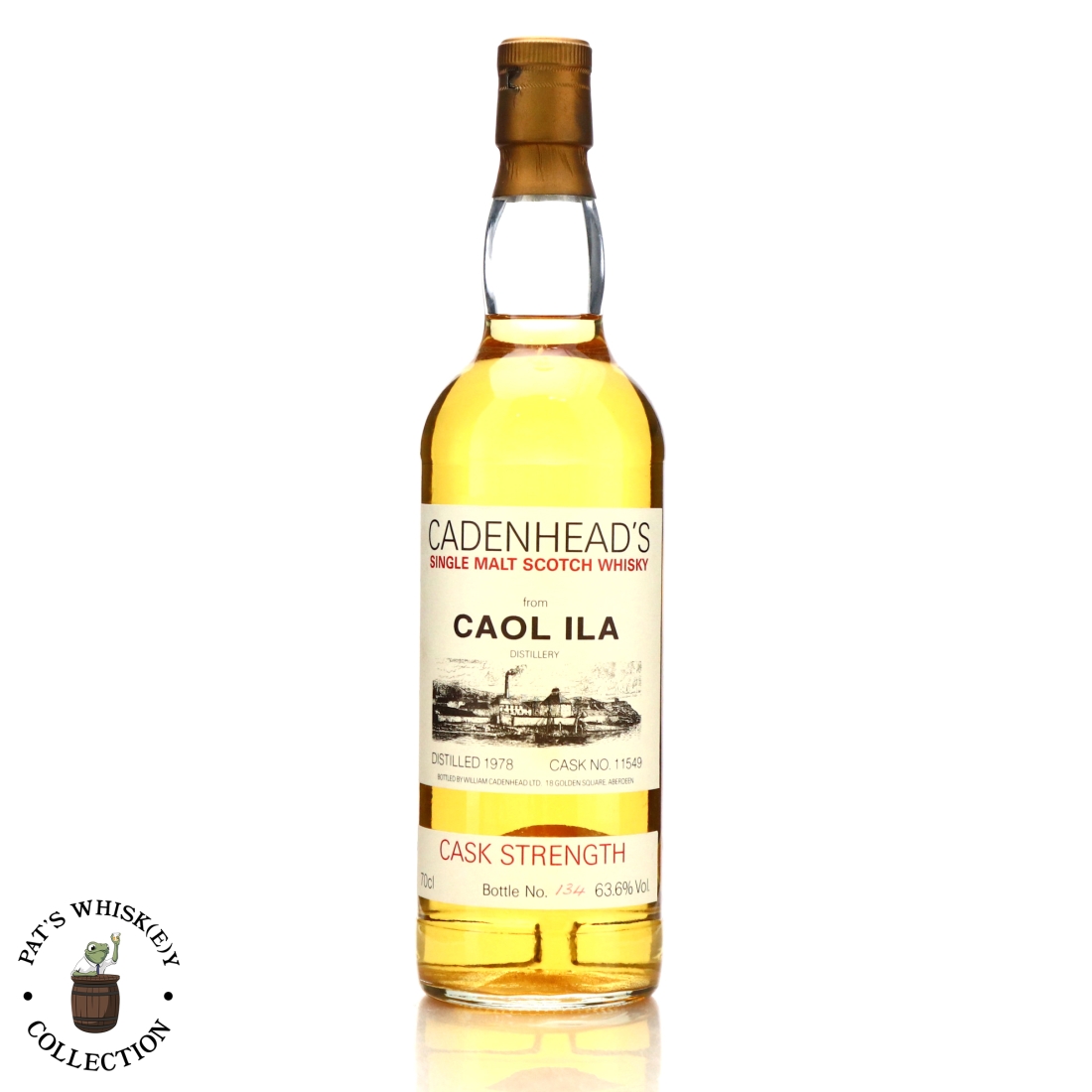 Caol Ila 1978 Cadenhead's Single Cask #11549
