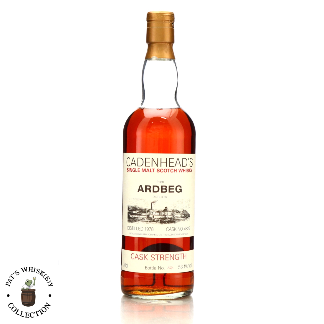 Ardbeg 1978 Cadenhead's Single Cask #4826