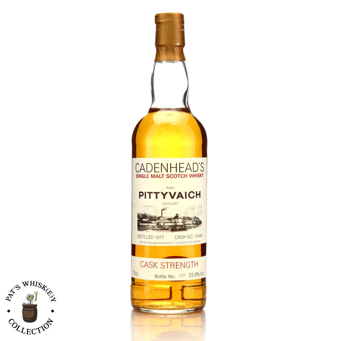 Pittyvaich 1977 Cadenhead's Single Cask #12449