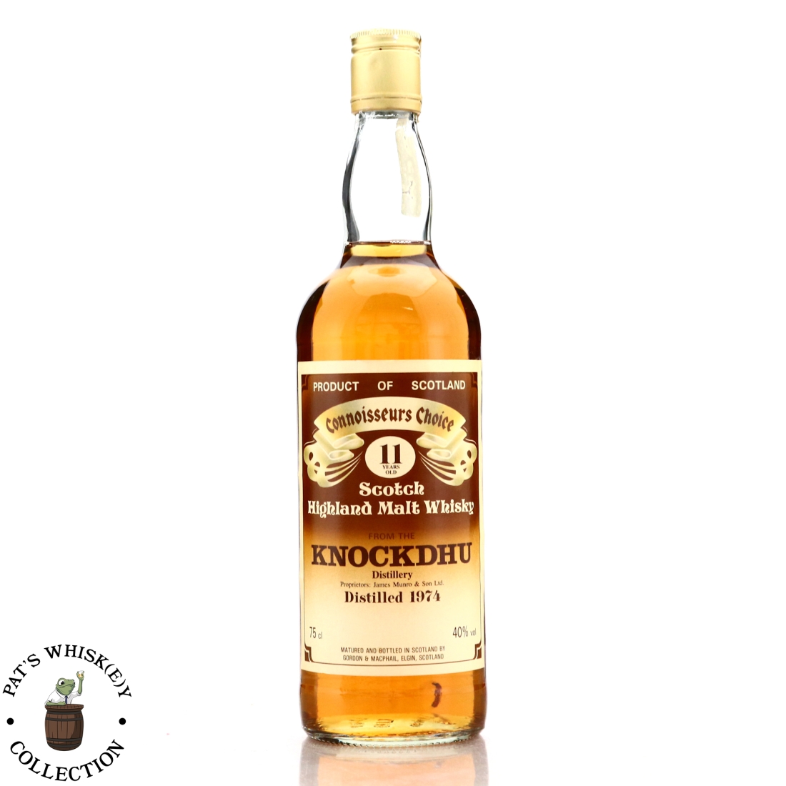 Knockdhu 1974 Gordon and MacPhail 11 Year Old