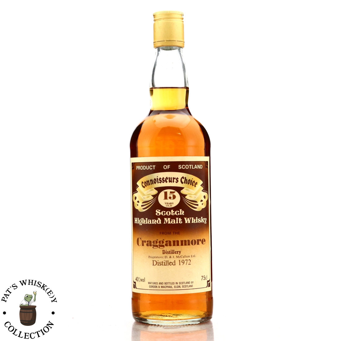 Cragganmore 1972 Gordon and MacPhail 15 Year Old