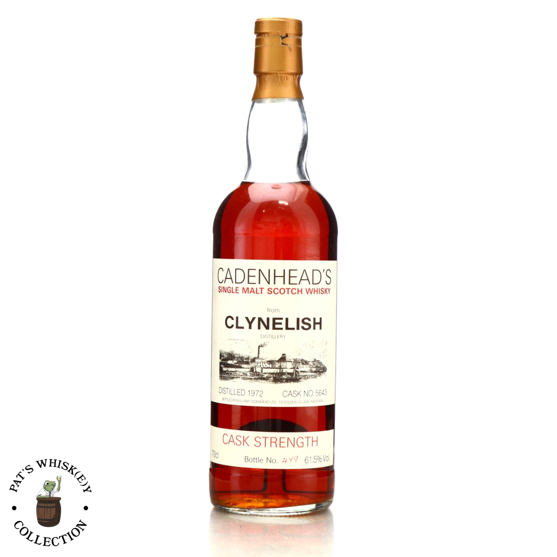 Clynelish 1972 Cadenhead's Single Cask #5643
