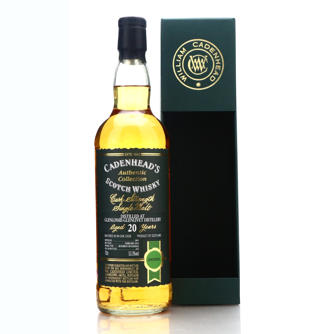 Glenlossie 1993 Cadenhead's 20 Year Old