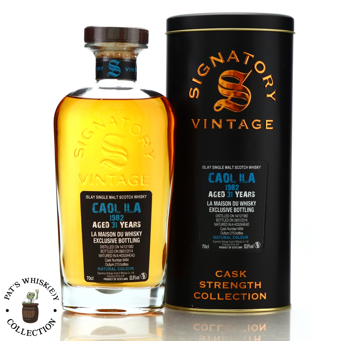 Caol Ila 1982 Signatory Vintage 31 Year Old Cask Strength / LMDW