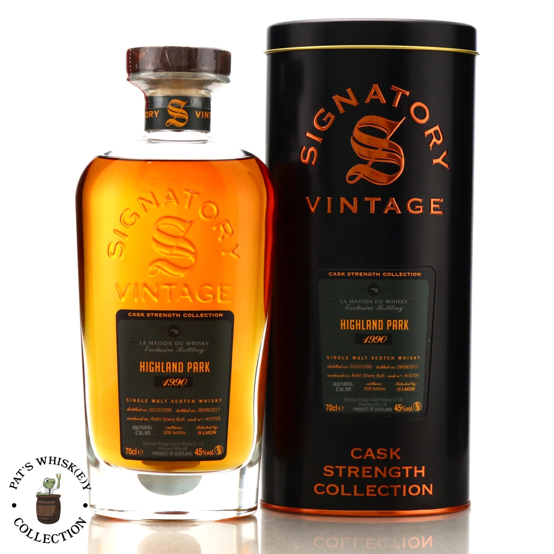 Highland Park 1990 Signatory Vintage Cask Strength / LMDW
