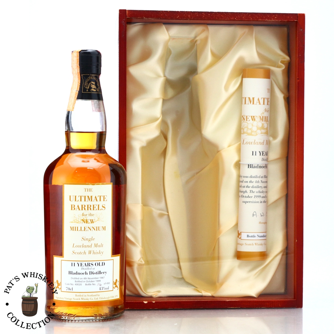 Bladnoch 1987 Signatory Vintage 11 Year Old Ultimate Barrels