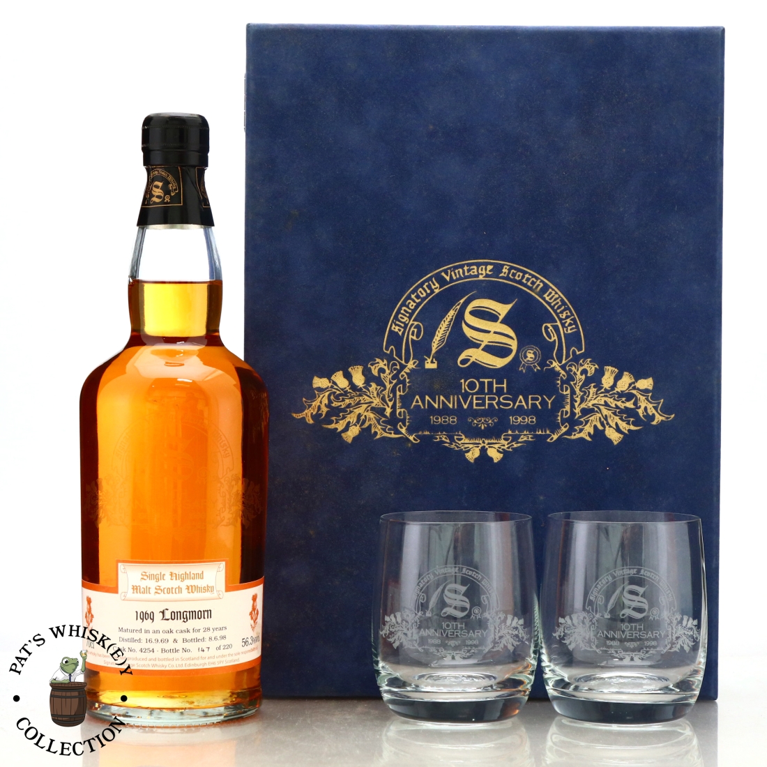 Longmorn 1969 Signatory Vintage 28 Year Old / 10th Anniversary