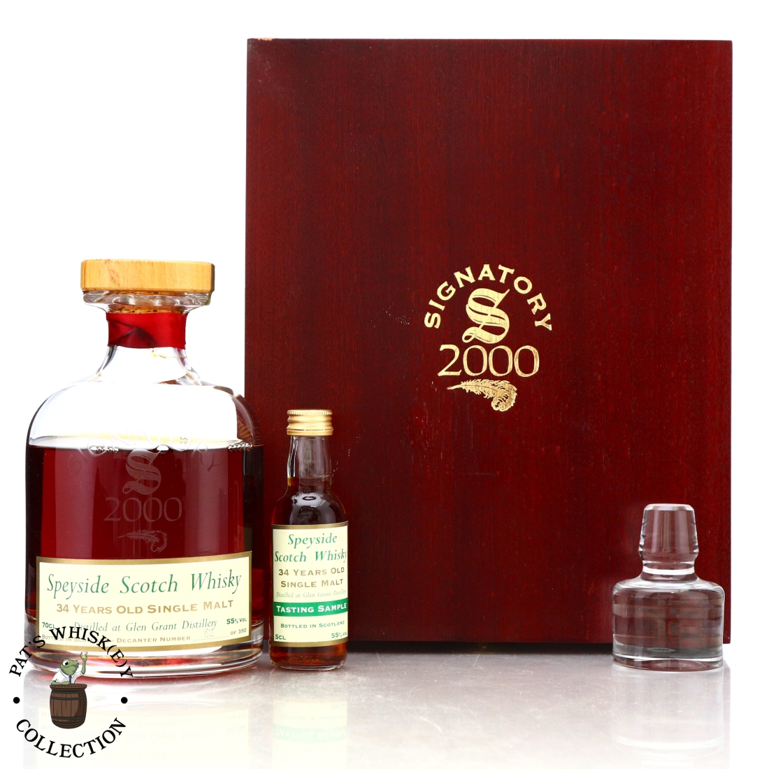 Glen Grant 1965 Signatory Vintage 34 Year Old Decanter