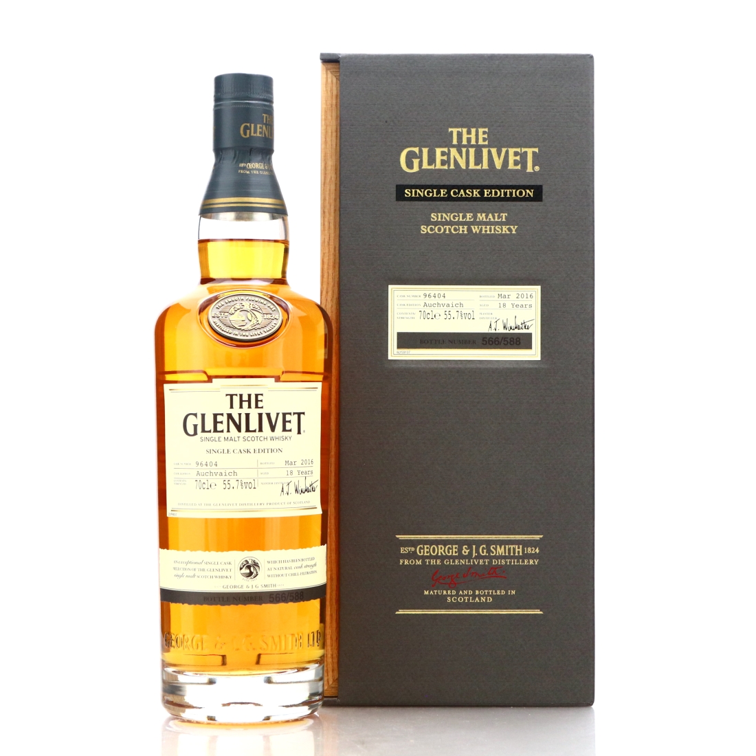 Glenlivet 18 Year Old Single Cask #96404 / Auchvaich