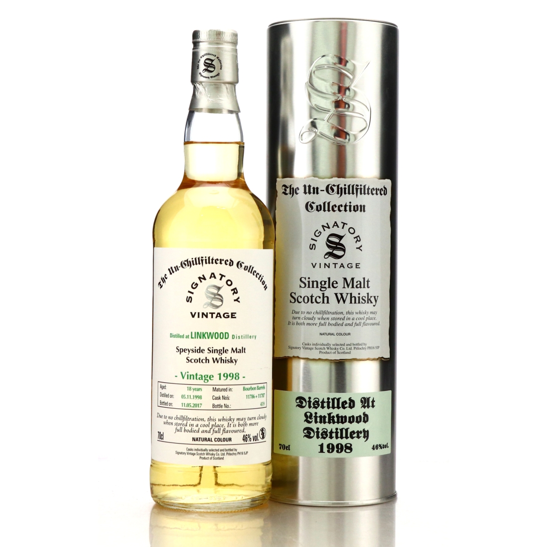 Linkwood 1998 Signatory Vintage 18 Year Old