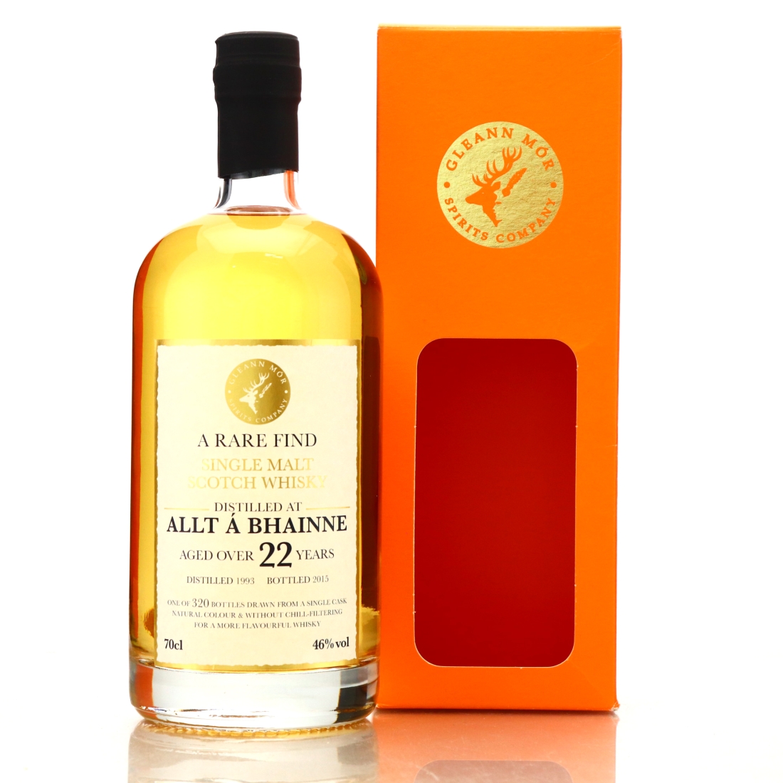 Allt-A-Bhainne 1993 Gleann Mor 22 Year Old / A Rare Find