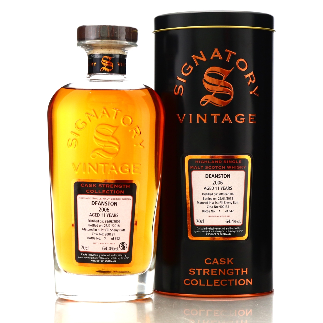 Deanston 2006 Signatory Vintage 11 Year Old Cask Strength