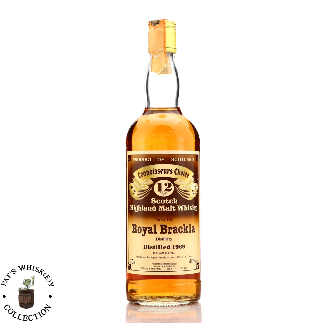 Royal Brackla 1969 Gordon and MacPhail 12 Year Old / Club delle Fattorie