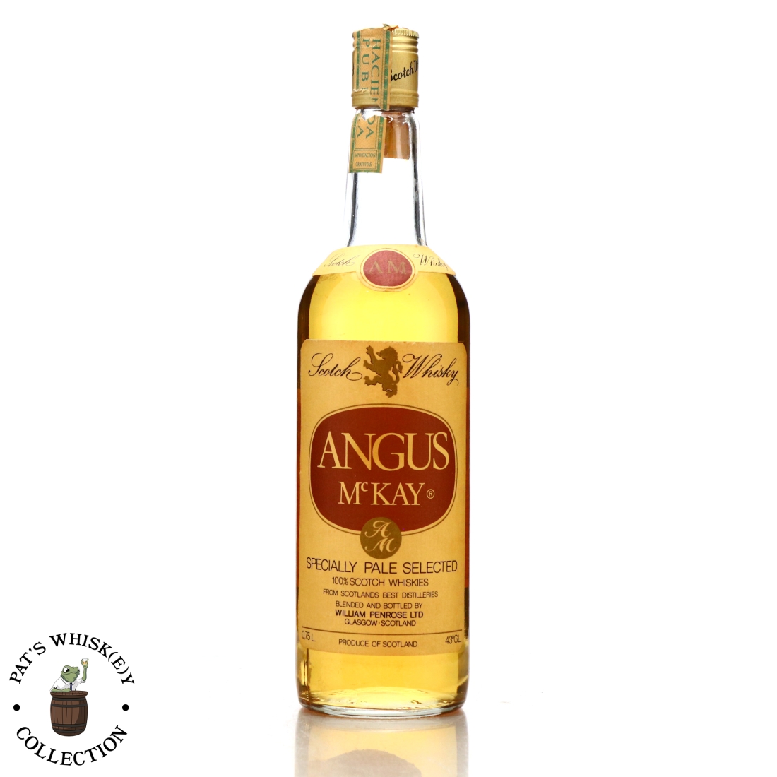 Angus McKay Specially Pale Selected 1980s
