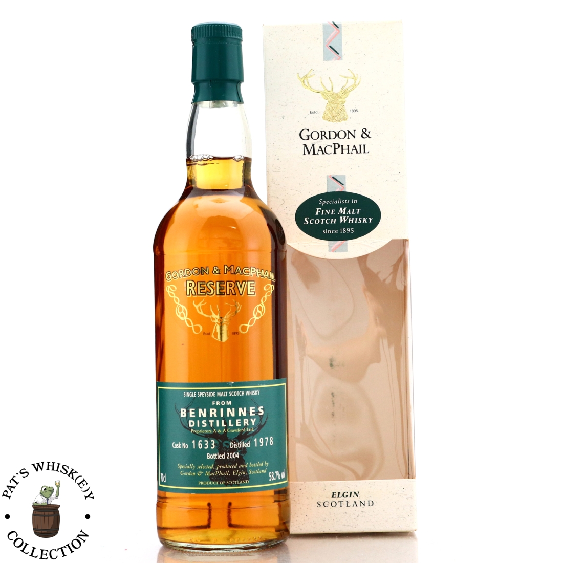 Benrinnes 1978 Gordon and MacPhail Reserve
