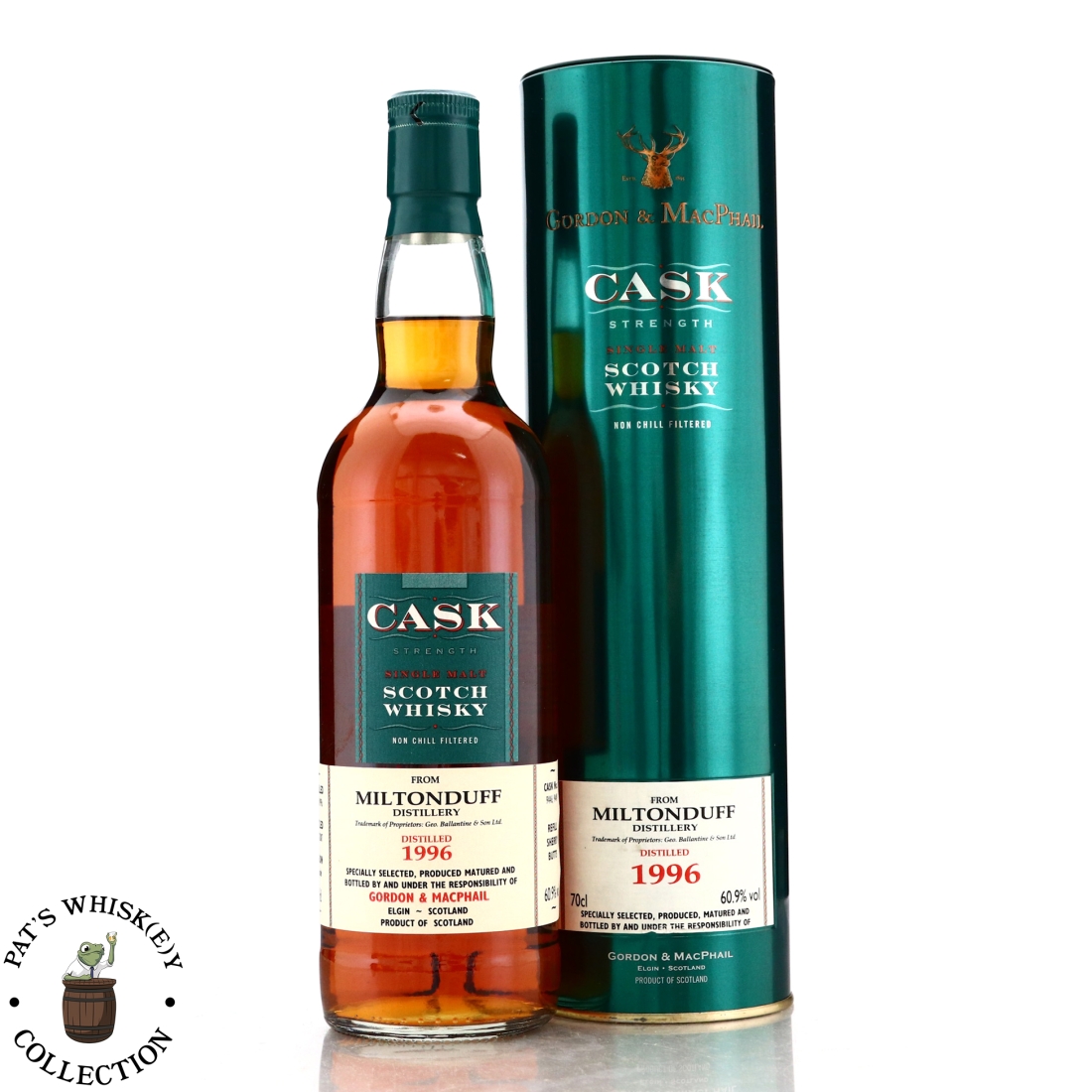 Miltonduff 1996 Gordon and MacPhail Cask Strength