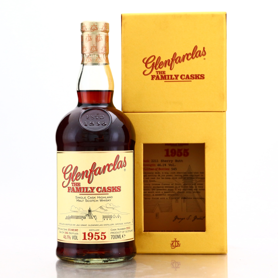 Glenfarclas 1955 Family Cask #2211 / Release I