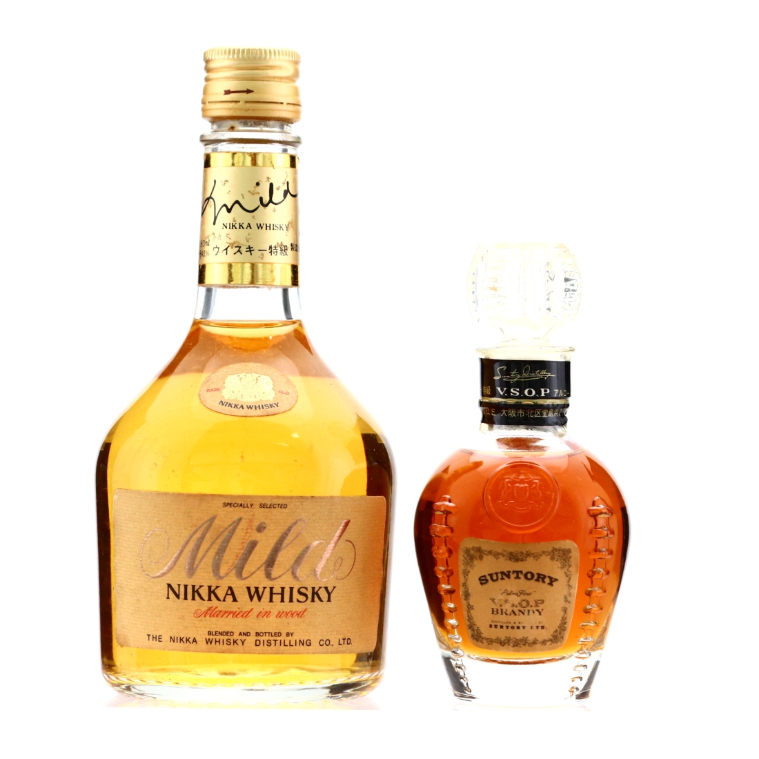 NIkka Mild Whisky Rare Old with Suntory Brandy