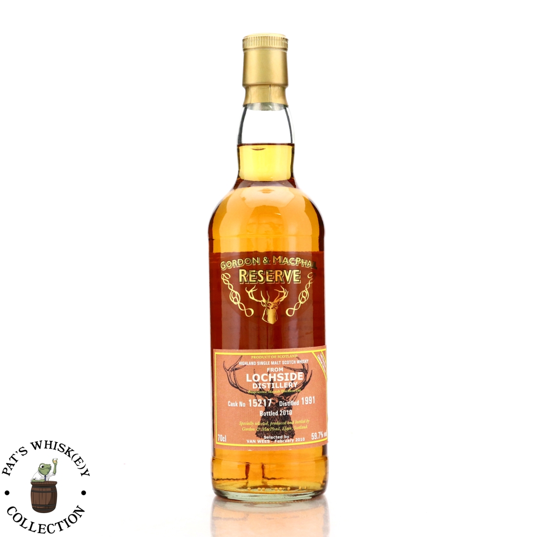 Lochside 1991 Gordon and MacPhail Reserve / Van Wees