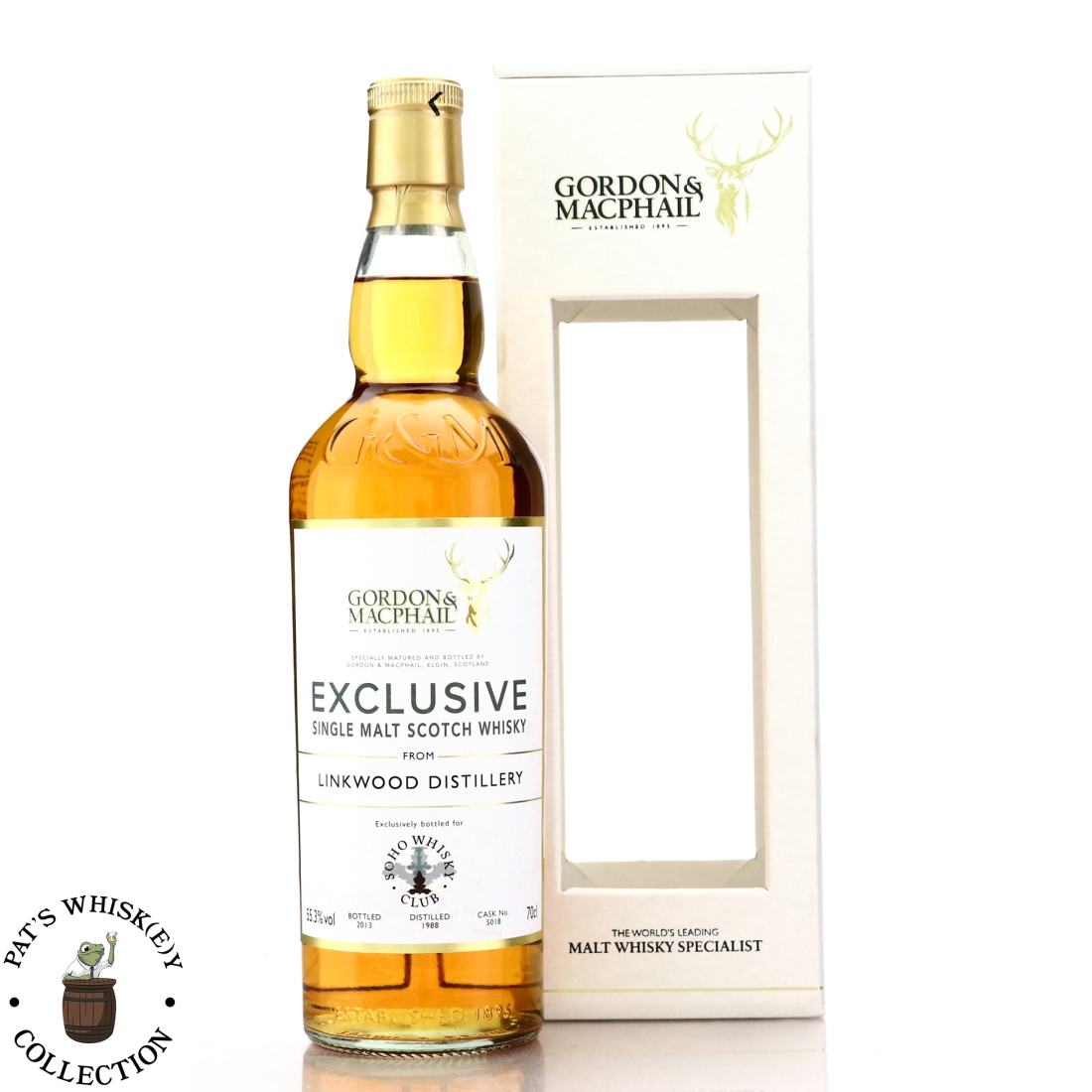 Linkwood 1988 Gordon and MacPhail Exclusive / Soho Whisky Club