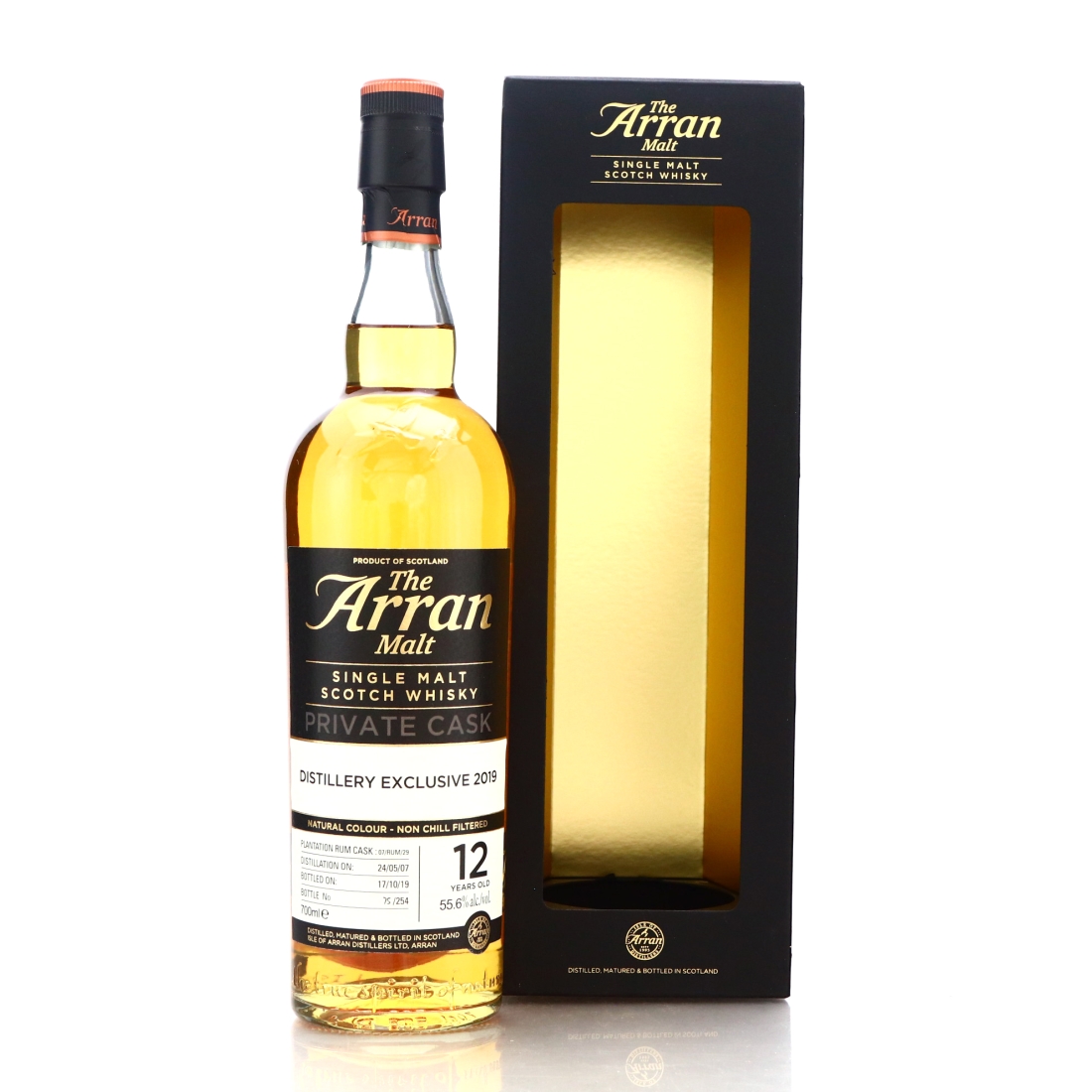 Arran 2007 Single Rum Cask 12 Year Old #29 / Distillery Shop