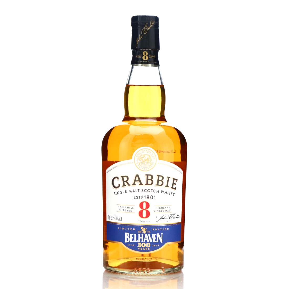 Crabbie 8 Year Old Highland Single Malt / Belhaven 300th Anniversary 