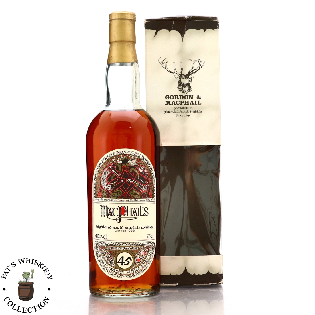 MacPhail's 1938 45 Year Old Highland Malt 'Book of Kells'