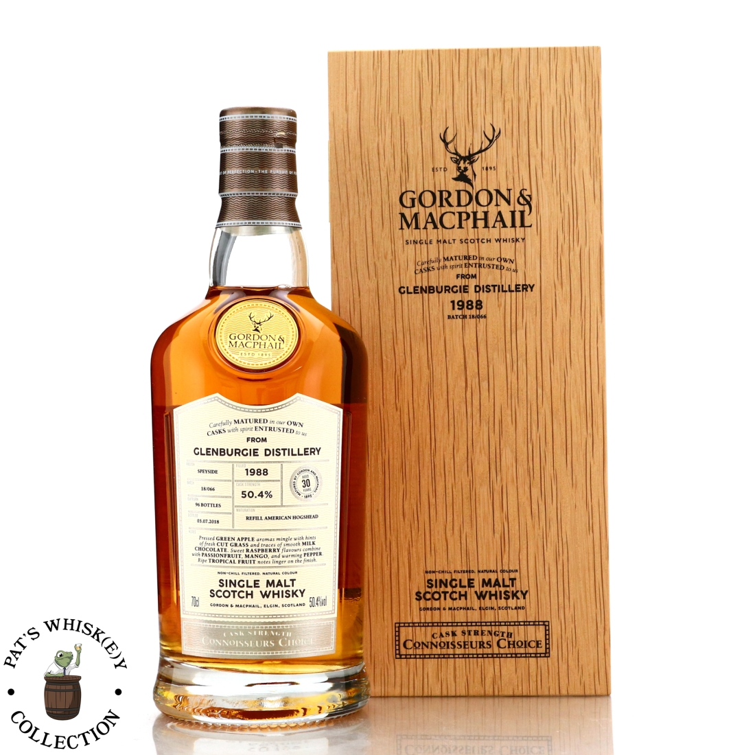 Glenburgie 1988 Gordon and MacPhail 30 Year Old Batch #18/066