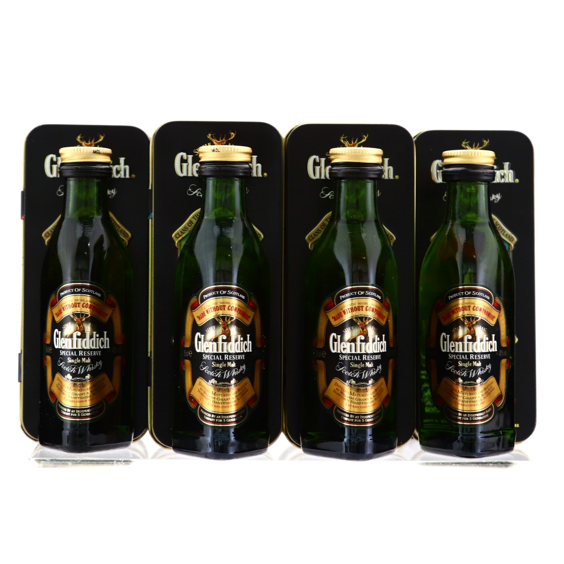 Glenfiddich Clans of the Highlands Miniature Gift Pack