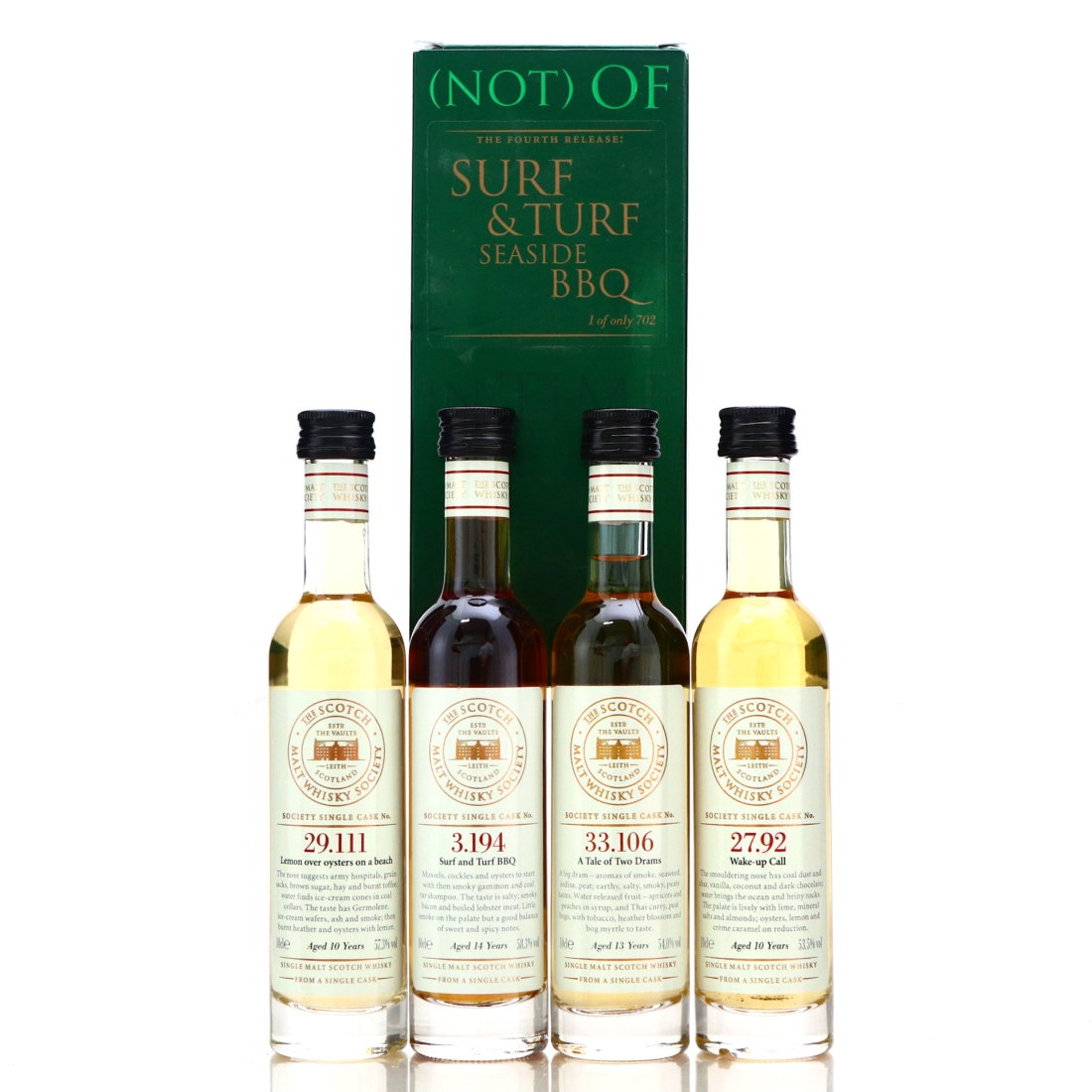 SMWS Four Not of a Kind Box 4 x 10cl