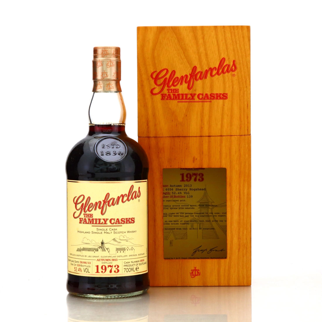 Glenfarclas 1973 Family Cask #6056 / Autumn 2013