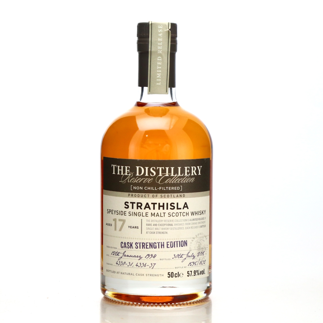 Strathisla 1998 Reserve Collection 17 Year Old / Cask Strength Edition