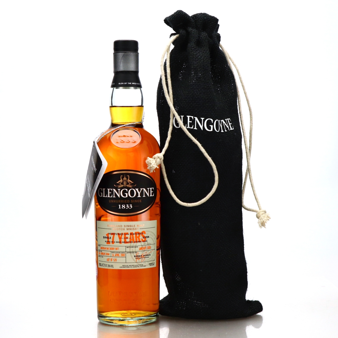 Glengoyne 2002 Single Cask 17 Year Old / Duncan's Dram