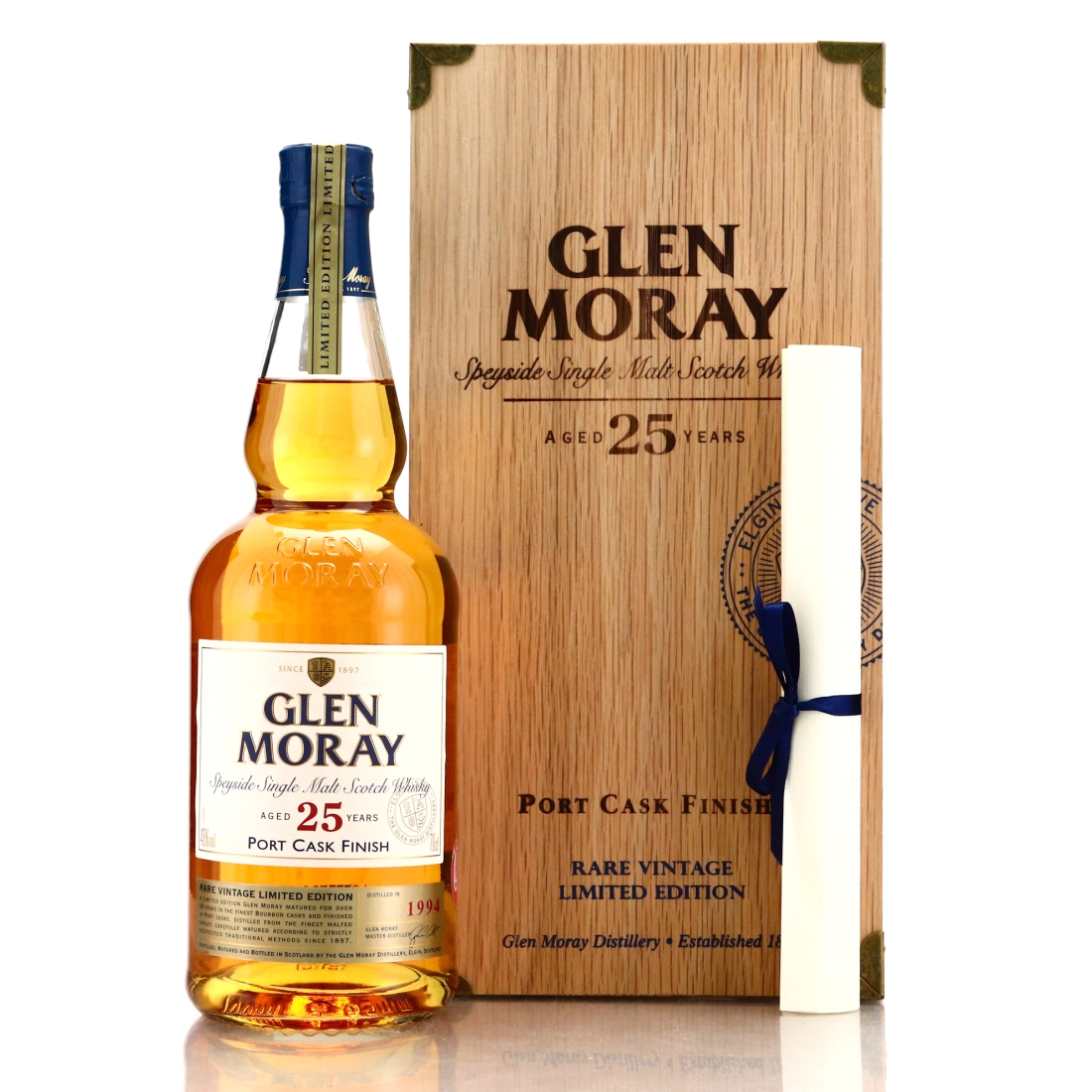Glen Moray 1994 Port Cask Finish 25 Year Old