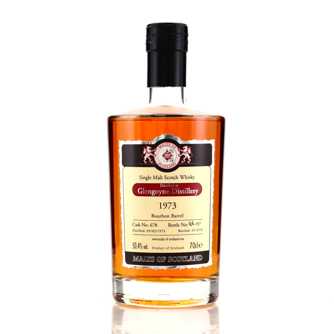Glengoyne 1972 Malts of Scotland Bourbon Barrel