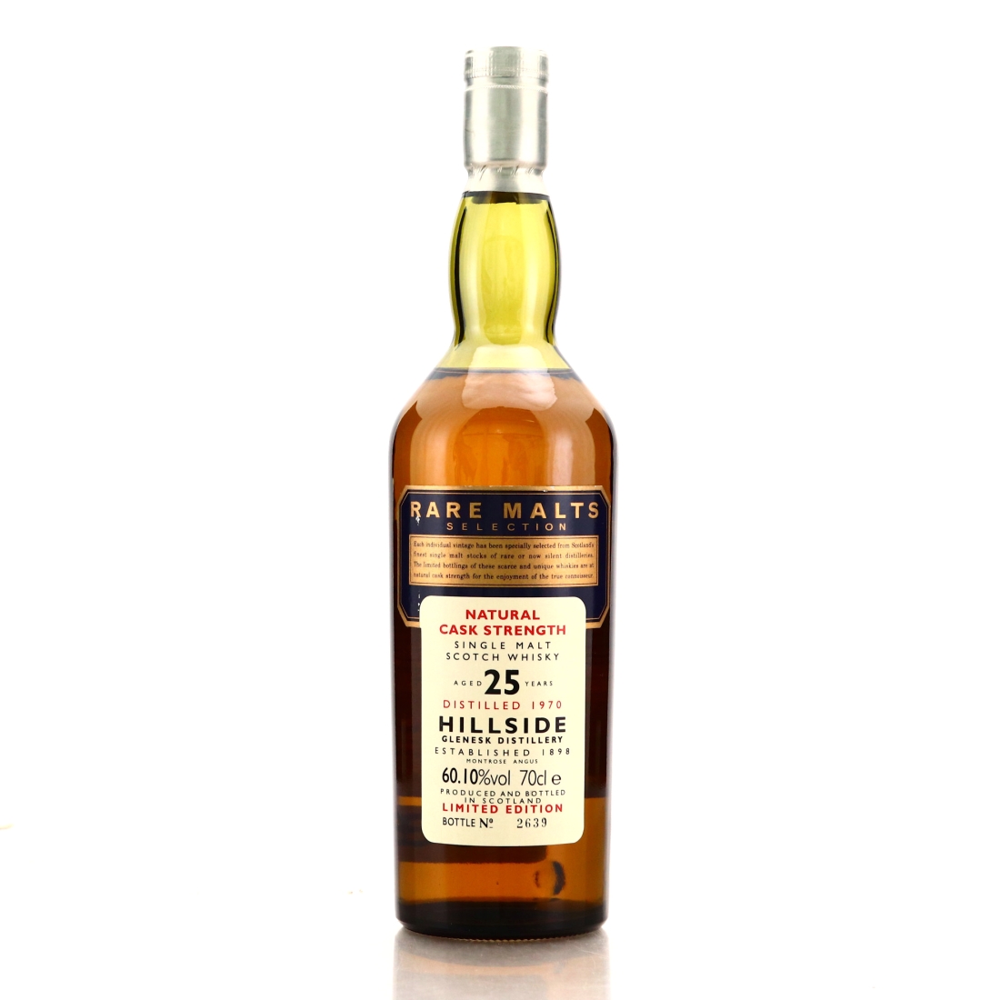 Glenesk-Hillside 1970 Rare Malt 25 Year Old / 60.10%