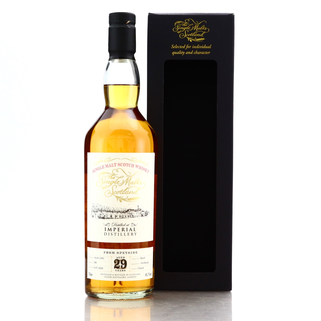 Imperial 1991 Single Malts of Scotland 29 Year Old